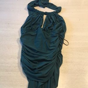 Lenny Niemeyer maillot ruched halter swimsuit